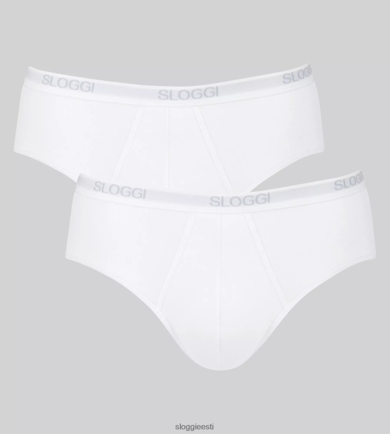 aluspesu sloggi mehed Midi põhipüksid 2Z6P64786 valge