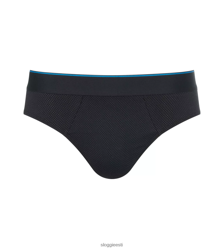 aluspesu sloggi mehed alati õhulised midi-püksikud 2Z6P64729 must kombinatsioon