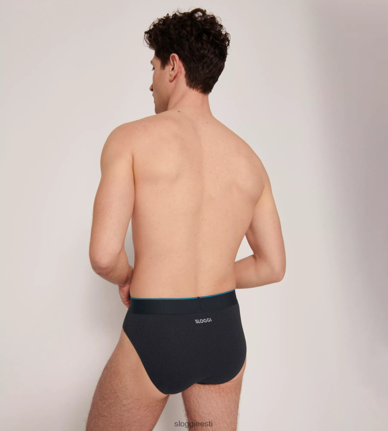 aluspesu sloggi mehed alati õhulised midi-püksikud 2Z6P64729 must kombinatsioon