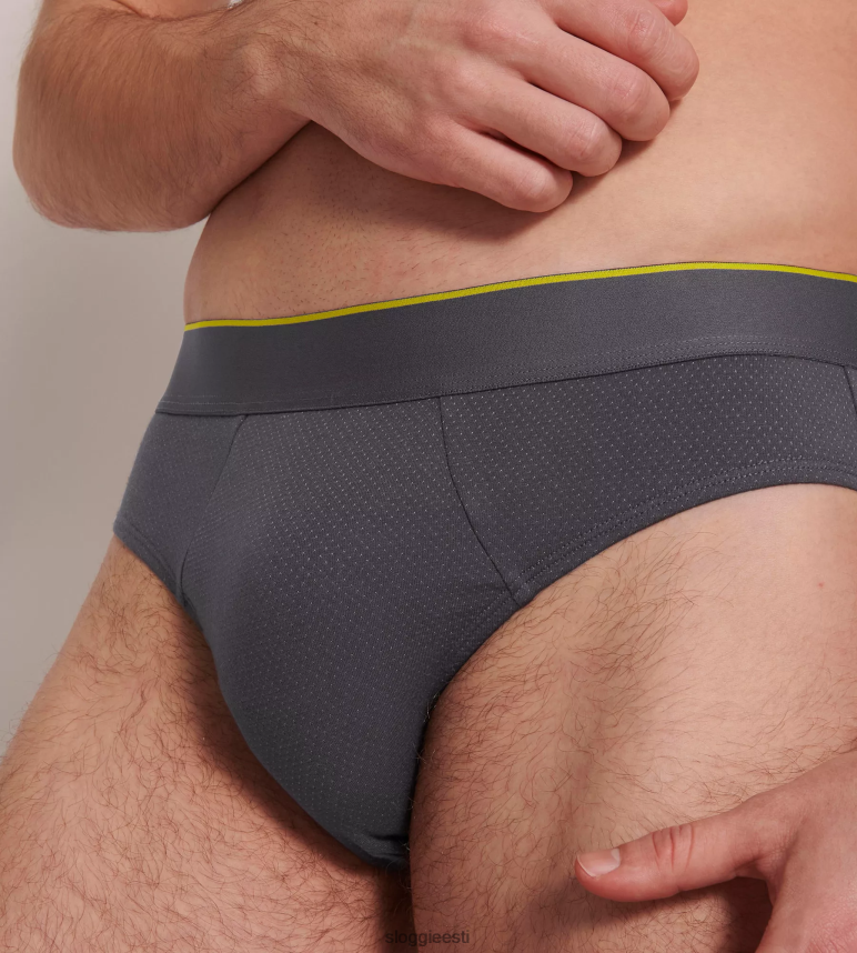 aluspesu sloggi mehed alati õhulised midi-püksikud 2Z6P64846 must kombinatsioon