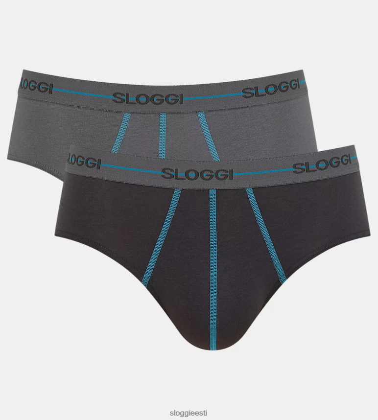 aluspesu sloggi mehed alusta midi pükse 2Z6P64843 pruun - hele kombinatsioon