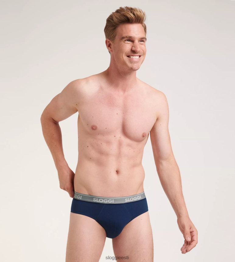 aluspesu sloggi mehed go abc midi püksikud 2Z6P64803 sinine must