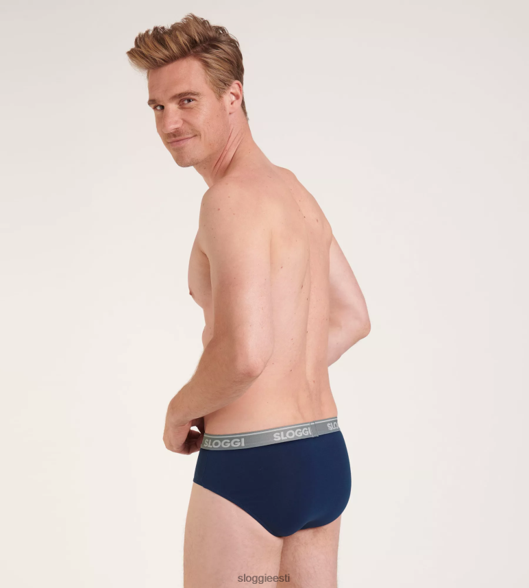 aluspesu sloggi mehed go abc midi püksikud 2Z6P64803 sinine must