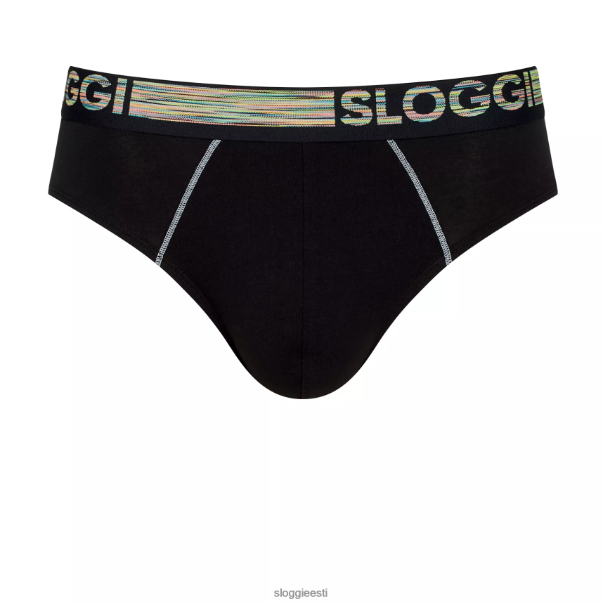 aluspesu sloggi mehed go abc natural midi püksid 2Z6P64798 must