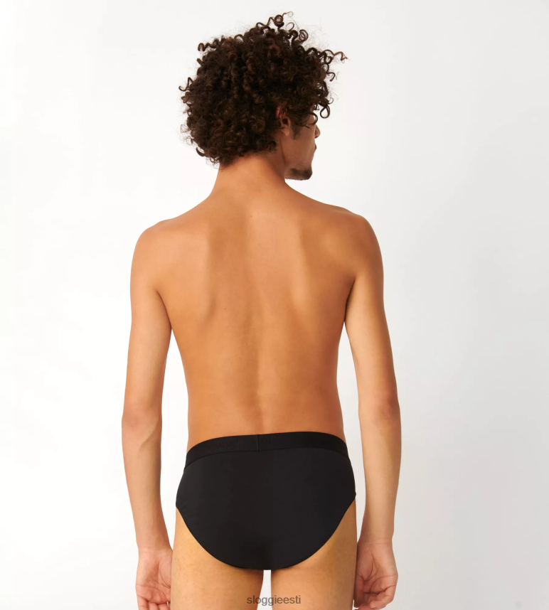 aluspesu sloggi mehed kunagi pehmed midi püksid 2Z6P64766 must