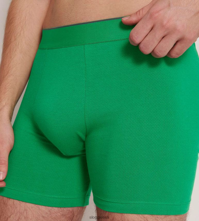 aluspesu sloggi mehed alati õhulised lühikesed püksid 2Z6P64740 roheline - hele kombinatsioon