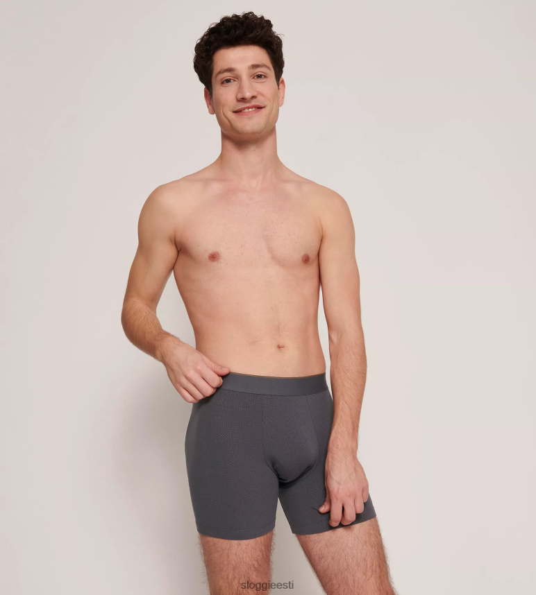 aluspesu sloggi mehed alati õhulised lühikesed püksid 2Z6P64774 halli kombinatsioon