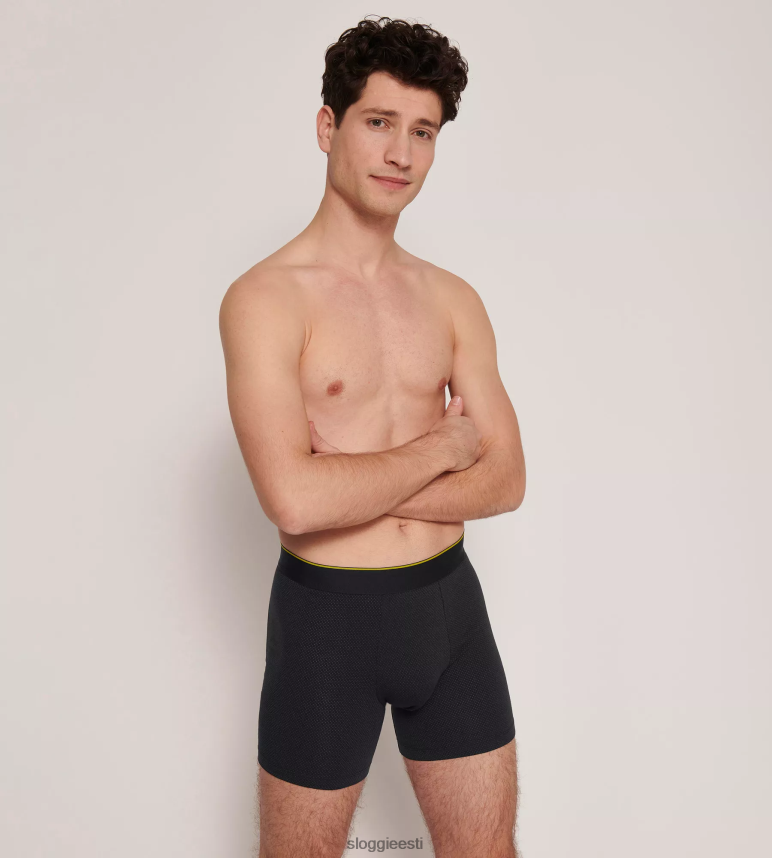 aluspesu sloggi mehed alati õhulised lühikesed püksid 2Z6P64898 must