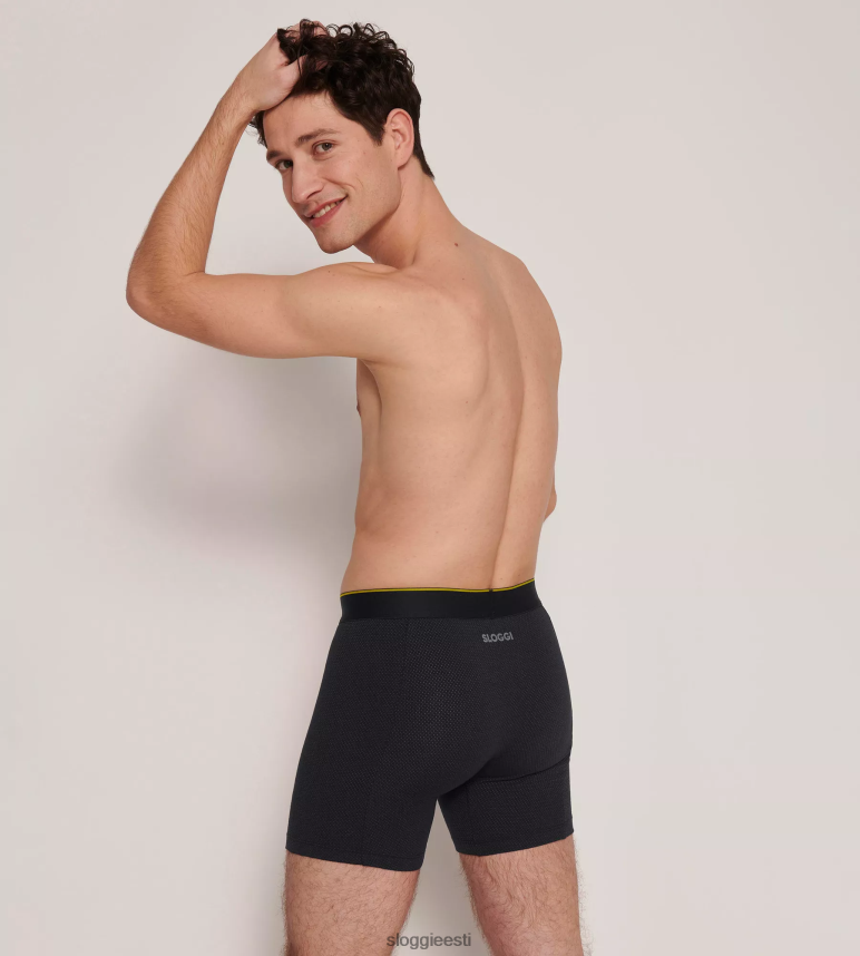 aluspesu sloggi mehed alati õhulised lühikesed püksid 2Z6P64898 must