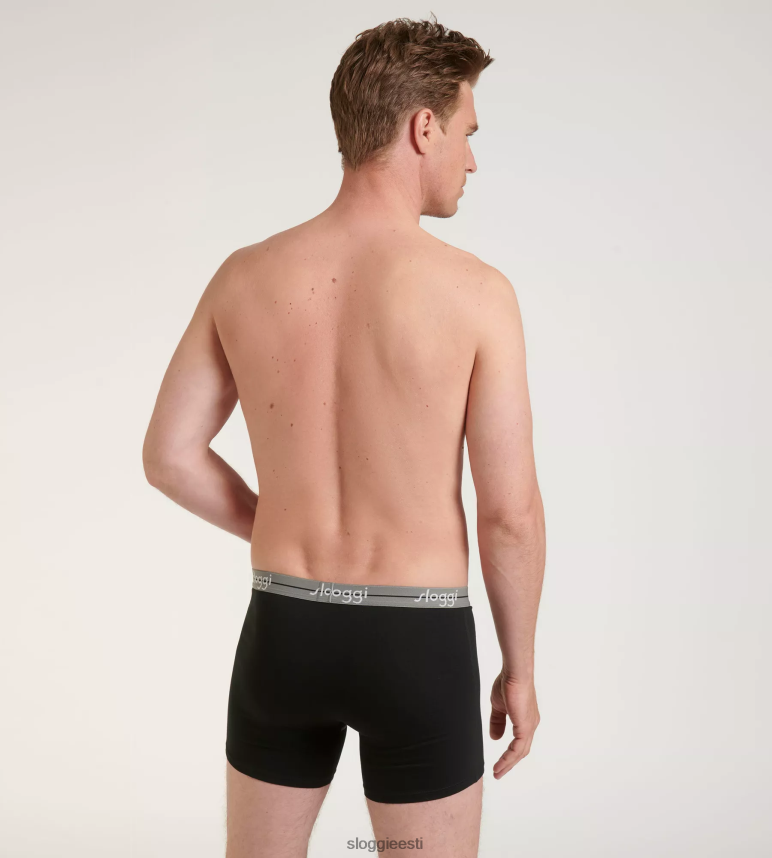 aluspesu sloggi mehed algus lühikesed püksid 2Z6P64858 must