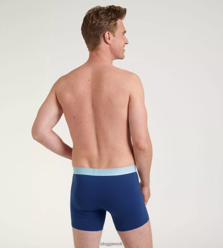 aluspesu sloggi mehed kunagi lahedad lühikesed püksid 2Z6P64924 sinine - tume kombinatsioon