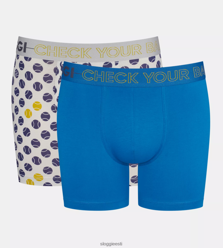 aluspesu sloggi mehed mine lühikesed püksid 2Z6P64882 valge-tume kombinatsioon