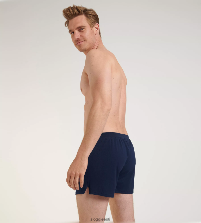 aluspesu sloggi mehed mine loomulikud lühikesed püksid 2Z6P64825 orbiit sinine