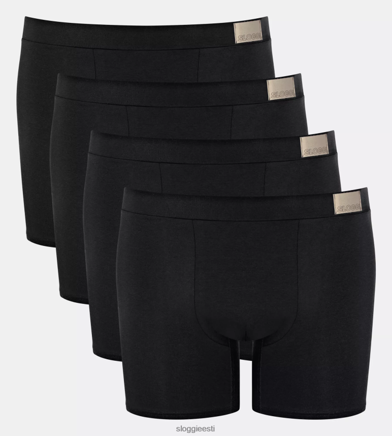 aluspesu sloggi mehed mine loomulikud lühikesed püksid 2Z6P64876 must