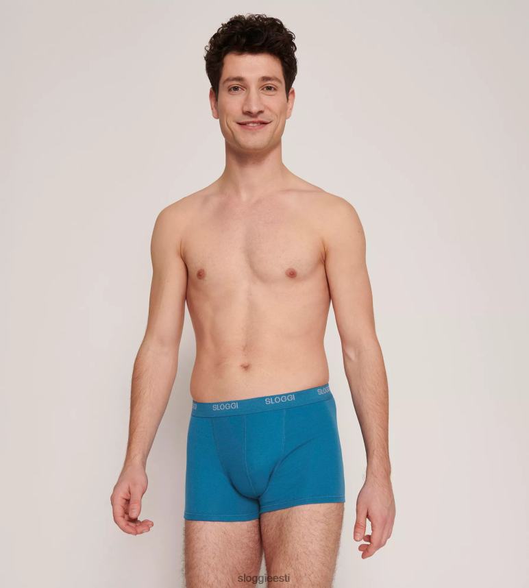 aluspesu sloggi mehed põhilised lühikesed püksid 2Z6P64852 mykonos sinine