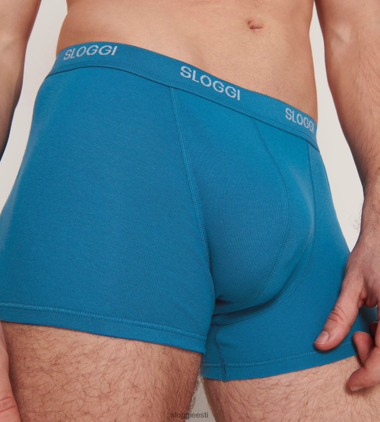 aluspesu sloggi mehed põhilised lühikesed püksid 2Z6P64852 mykonos sinine