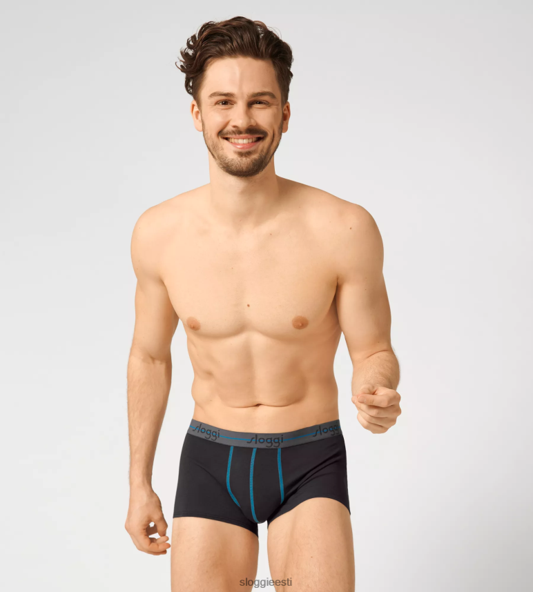 aluspesu sloggi mehed alusta hipsterpükse 2Z6P64890 pruun - hele kombinatsioon