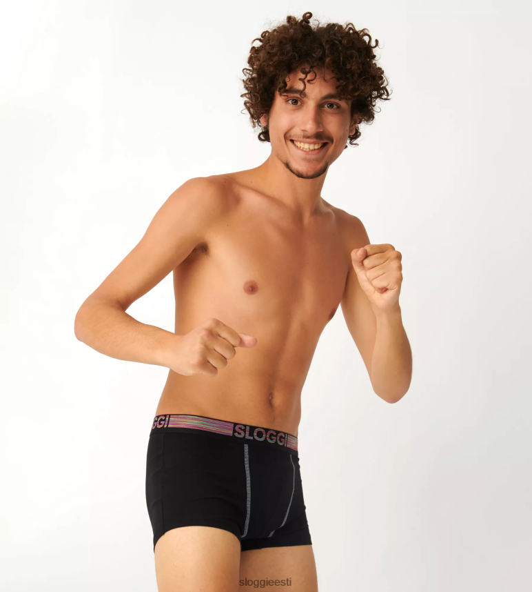 aluspesu sloggi mehed go abc loomulikud hipsterpüksid 2Z6P64889 must