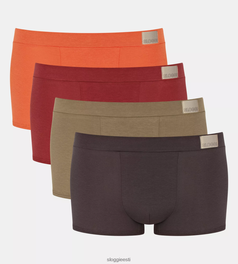 aluspesu sloggi mehed minge loomulikud hipsterpüksid 2Z6P64886 pruun - tume kombinatsioon