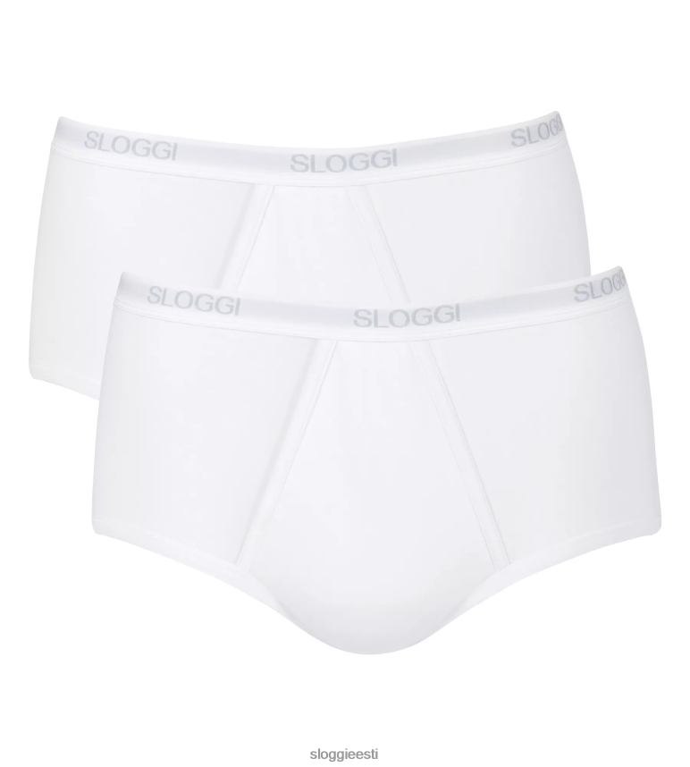 aluspesu sloggi mehed põhilised maksipüksid 2Z6P64777 valge