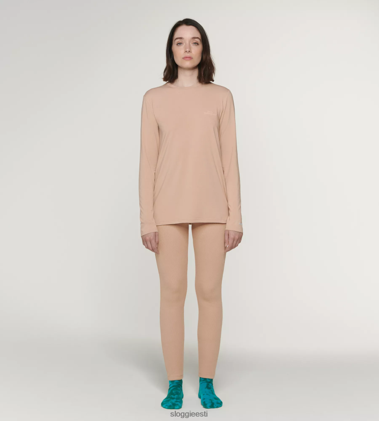 puhkeriided | 032C X sloggi naised pikkade varrukatega topp 2Z6P64555 uus beež