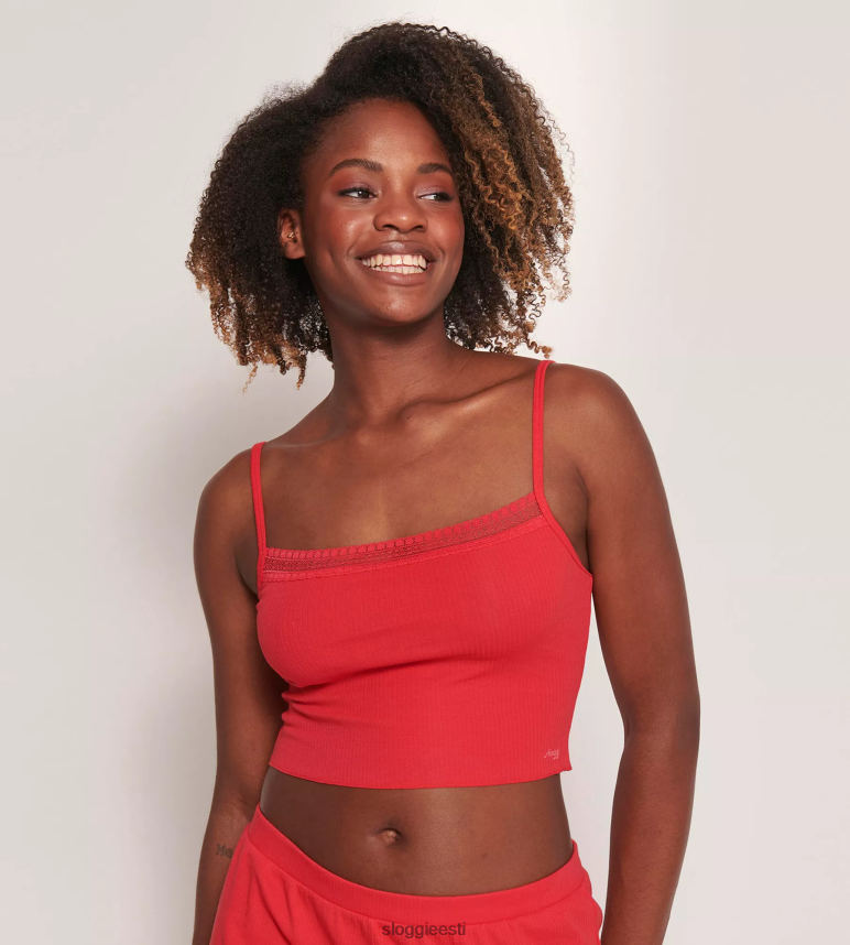 puhkeriided | sloggi naised go soonikkoes top spagettide rihmad 2Z6P64307 campari