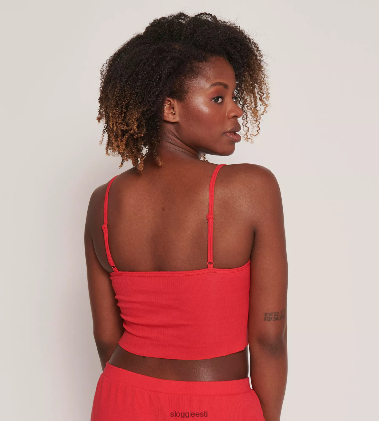 puhkeriided | sloggi naised go soonikkoes top spagettide rihmad 2Z6P64307 campari