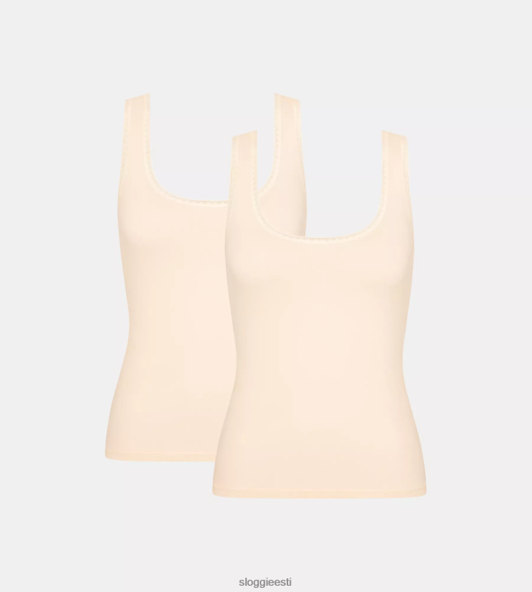 puhkeriided | sloggi naised mine tank top 2Z6P64333 värske pulber