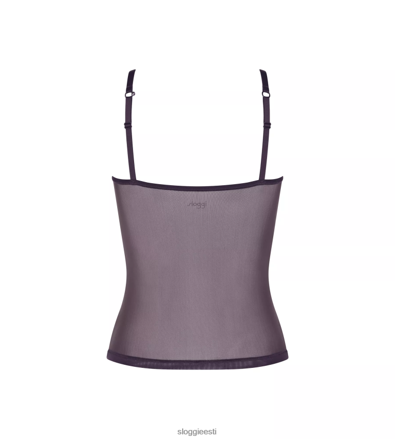 puhkeriided | sloggi naised soft adapt top spagetti rihmadega 2Z6P64438 mustikas