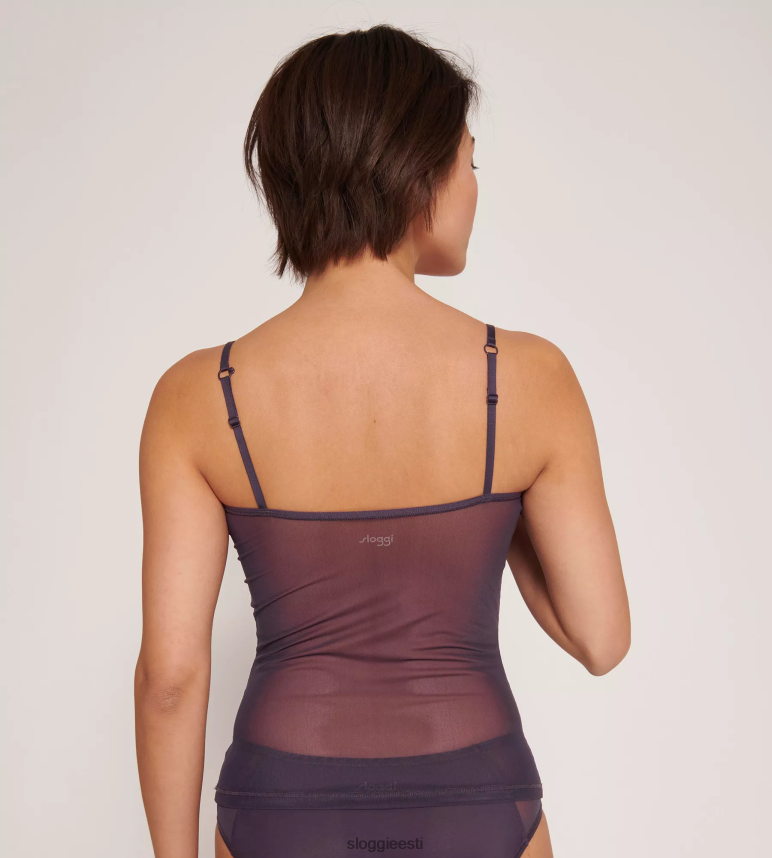 puhkeriided | sloggi naised soft adapt top spagetti rihmadega 2Z6P64438 mustikas