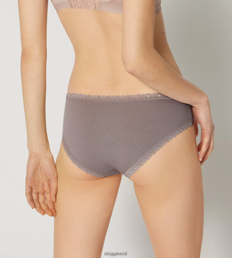 püksid | sloggi naised 24/7 nädalavahetuse hipsterpüksid 2Z6P64514 nahk – tume kombinatsioon