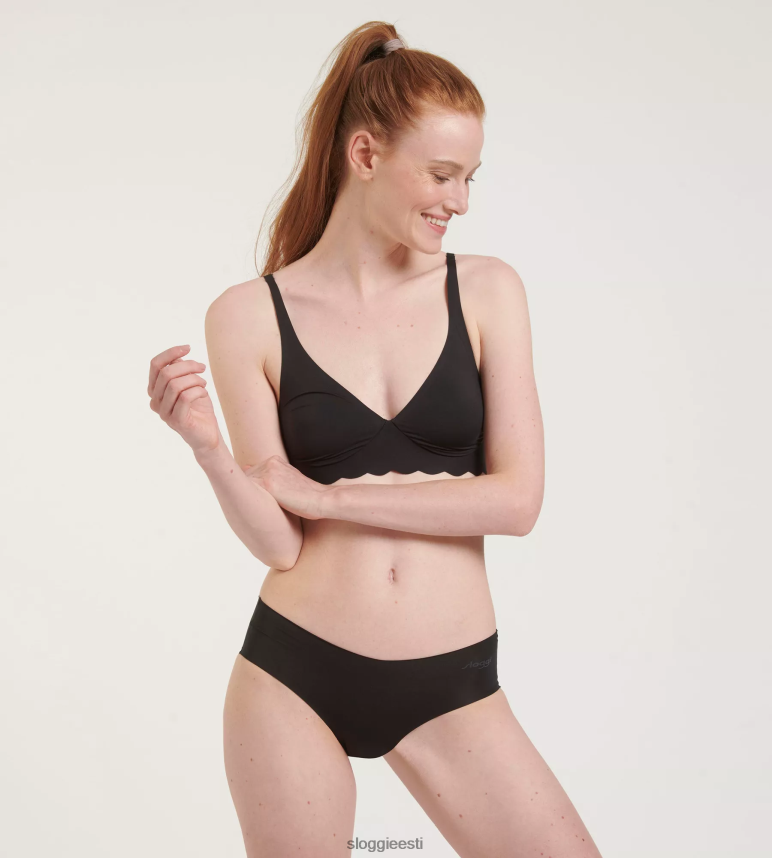 püksid | sloggi naised null-mikrokiust hipsterpüksid 2Z6P64485 must