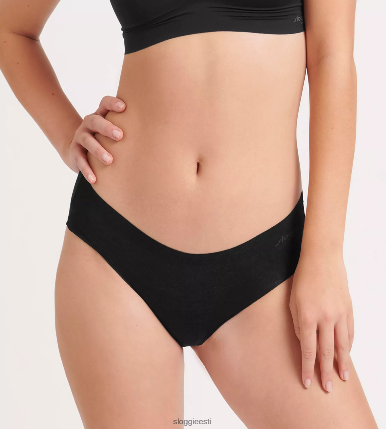püksid | sloggi naised nullmodaalsed 2.0 hipsterpüksid 2Z6P64191 must