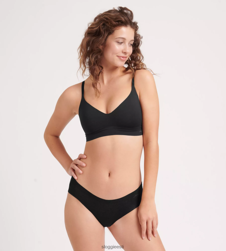 püksid | sloggi naised nullmodaalsed 2.0 hipsterpüksid 2Z6P64191 must