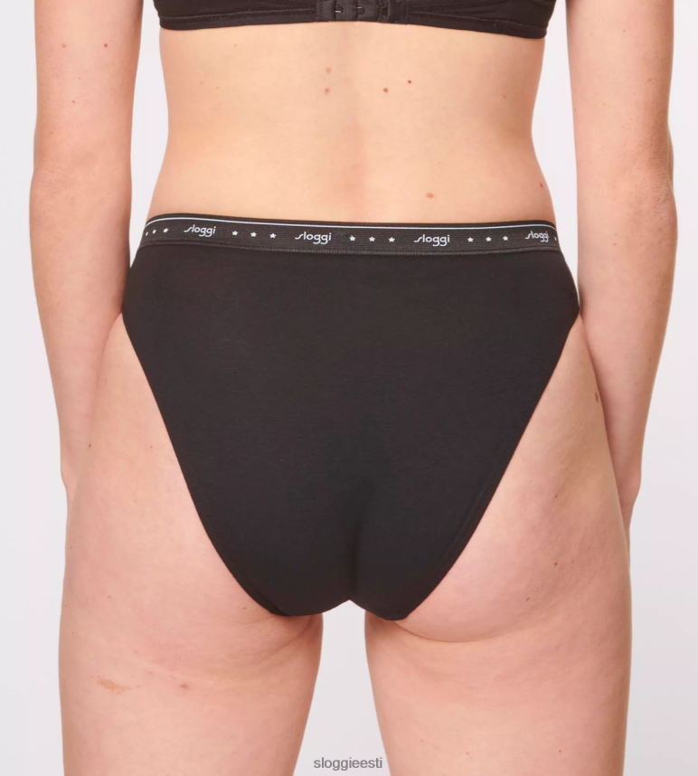 püksid | sloggi naised 24/7 100 tai püksid 2Z6P64247 must