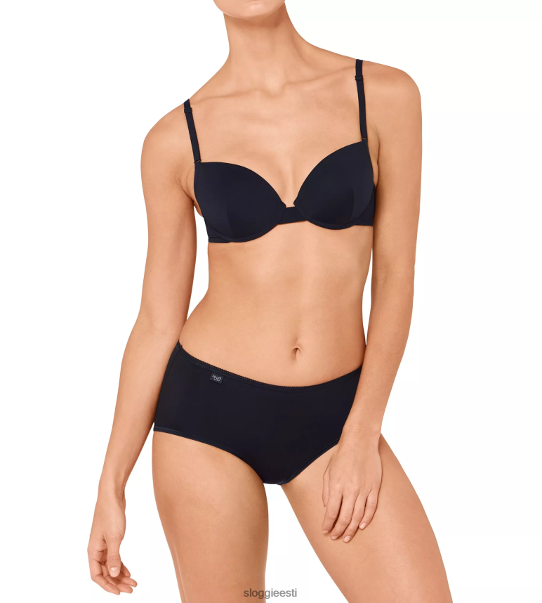 püksid | sloggi naised 24/7 mikrokiust midipüksid 2Z6P64545 must