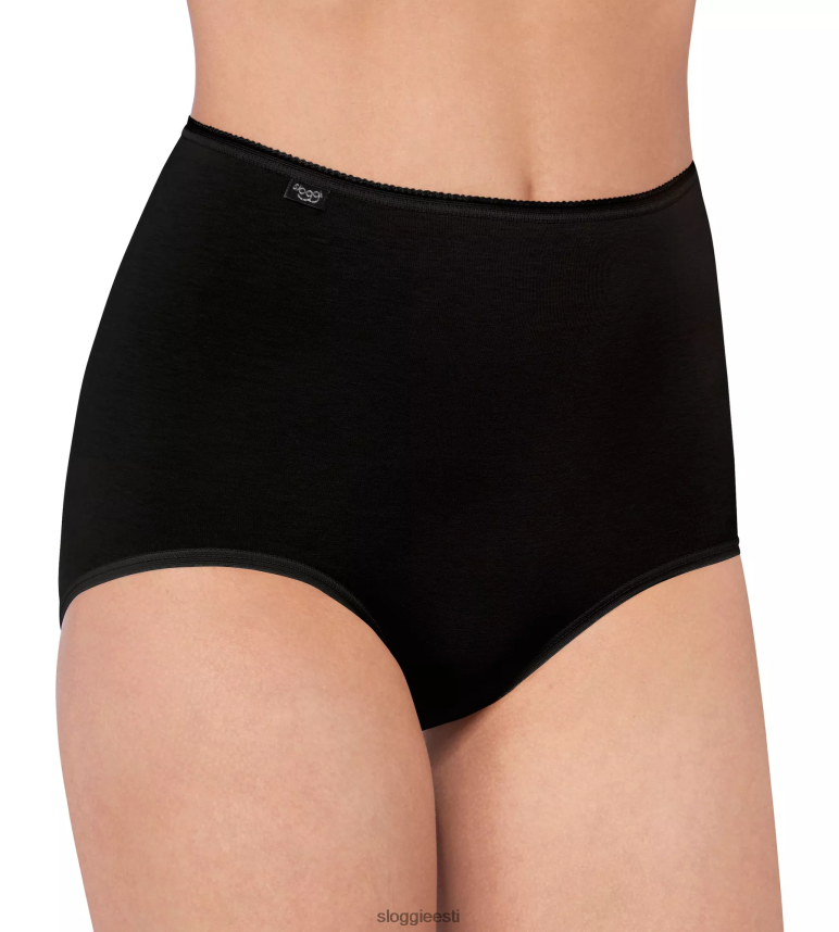 püksid | sloggi naised 24/7 puuvillased maksipüksid 2Z6P64380 must