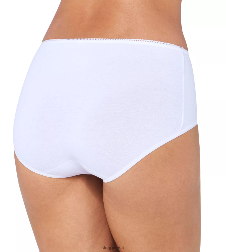 püksid | sloggi naised 24/7 puuvillased midipüksid 2Z6P6463 valge