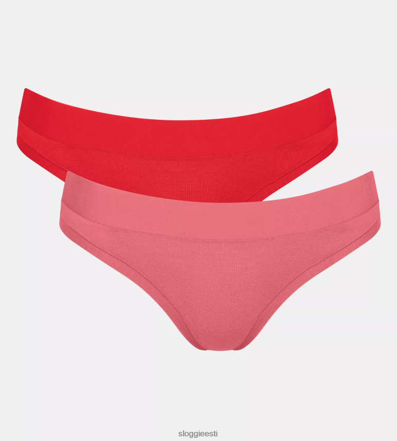 püksid | sloggi naised Mine allround mini püksid 2Z6P64508 punane - hele kombinatsioon