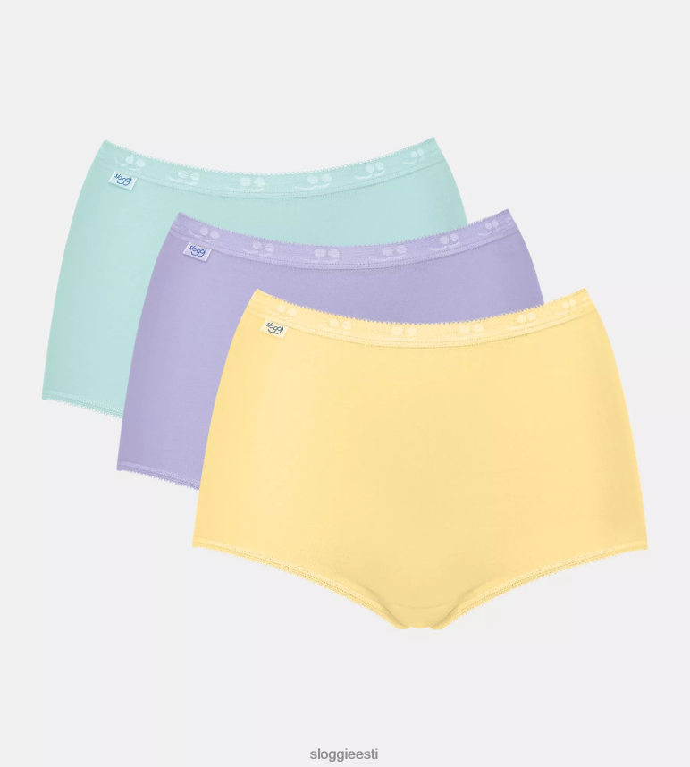 püksid | sloggi naised basic+ maxi püksid 2Z6P64395 kollane - hele kombinatsioon