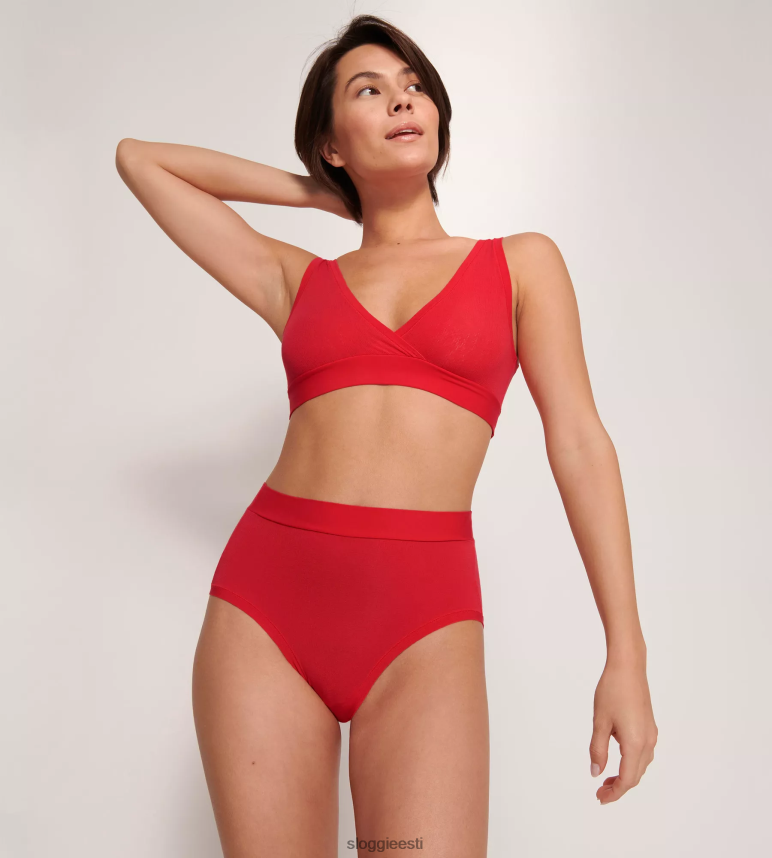 püksid | sloggi naised go allround maxi püksid 2Z6P64593 punane - hele kombinatsioon