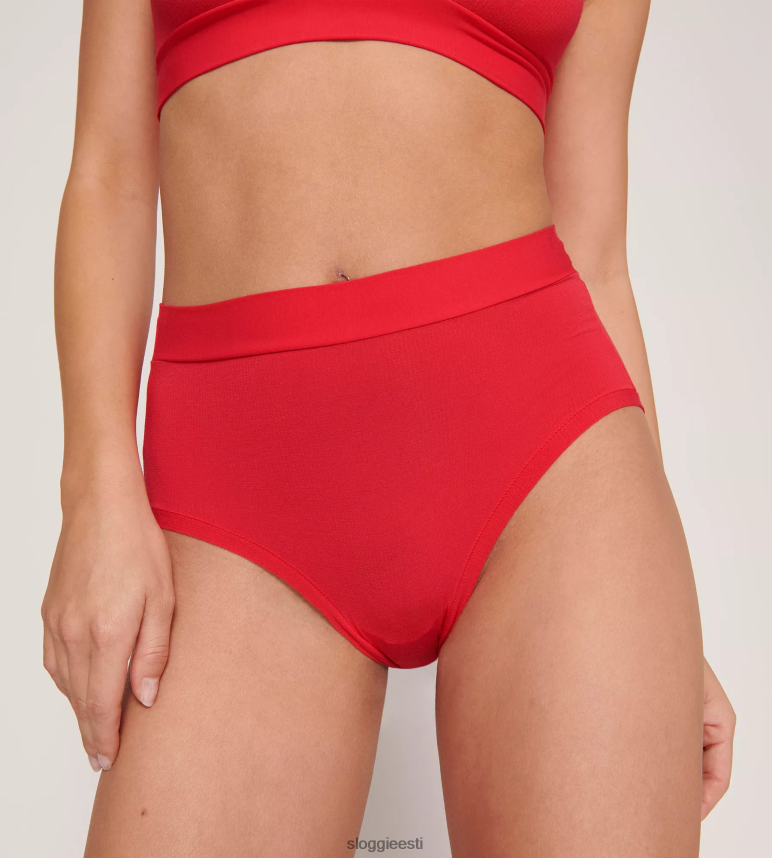 püksid | sloggi naised go allround maxi püksid 2Z6P64593 punane - hele kombinatsioon