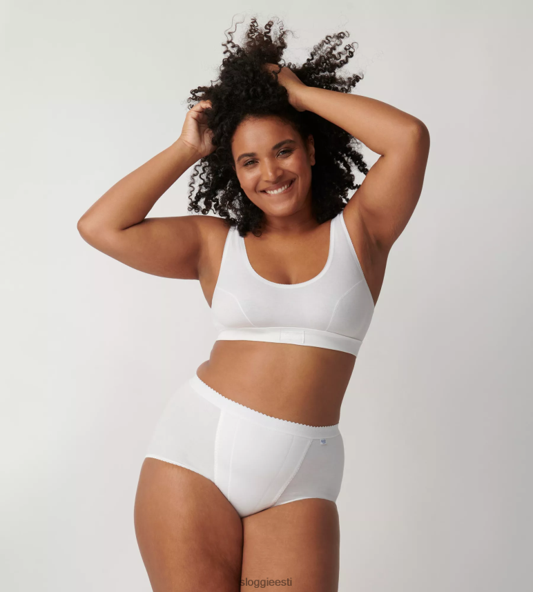 püksid | sloggi naised kontrolli maxi püksid 2Z6P64511 valge