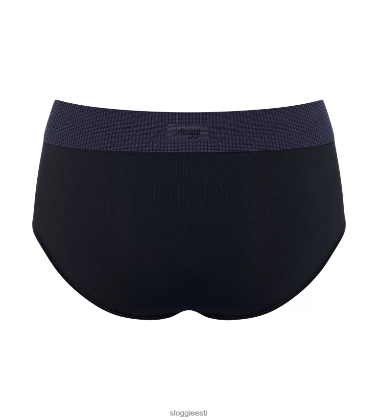 püksid | sloggi naised kunagi infundeeritud aaloest kõrge vöökohaga püksid 2Z6P64516 must