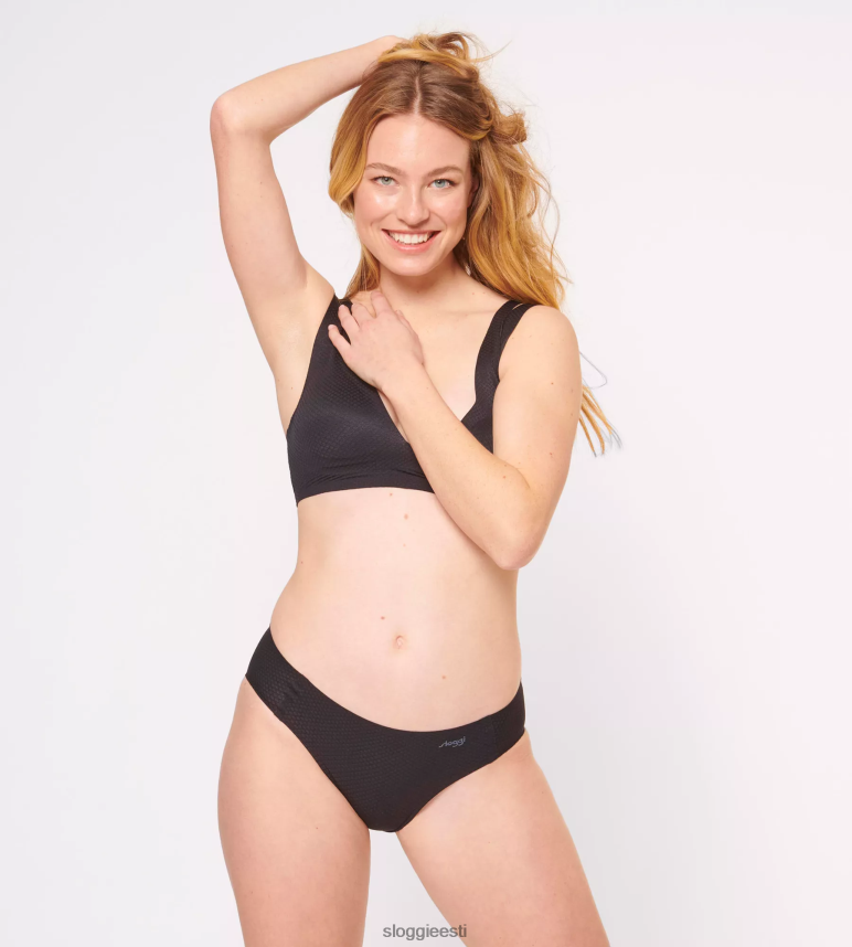 püksid | sloggi naised null-tunne flow tai püksid 2Z6P64385 must