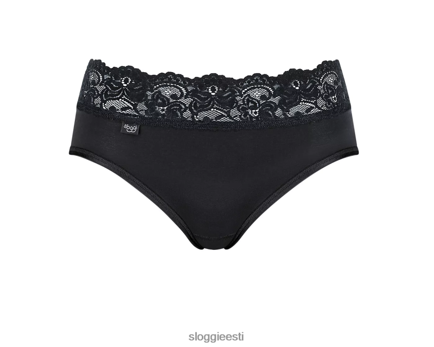 püksid | sloggi naised romantilised midipüksid 2Z6P64319 must