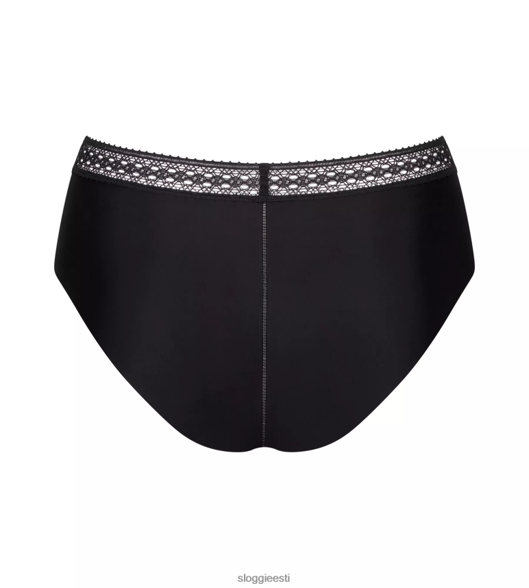 püksid | sloggi naised s peened kõrge säärega püksid 2Z6P64203 must