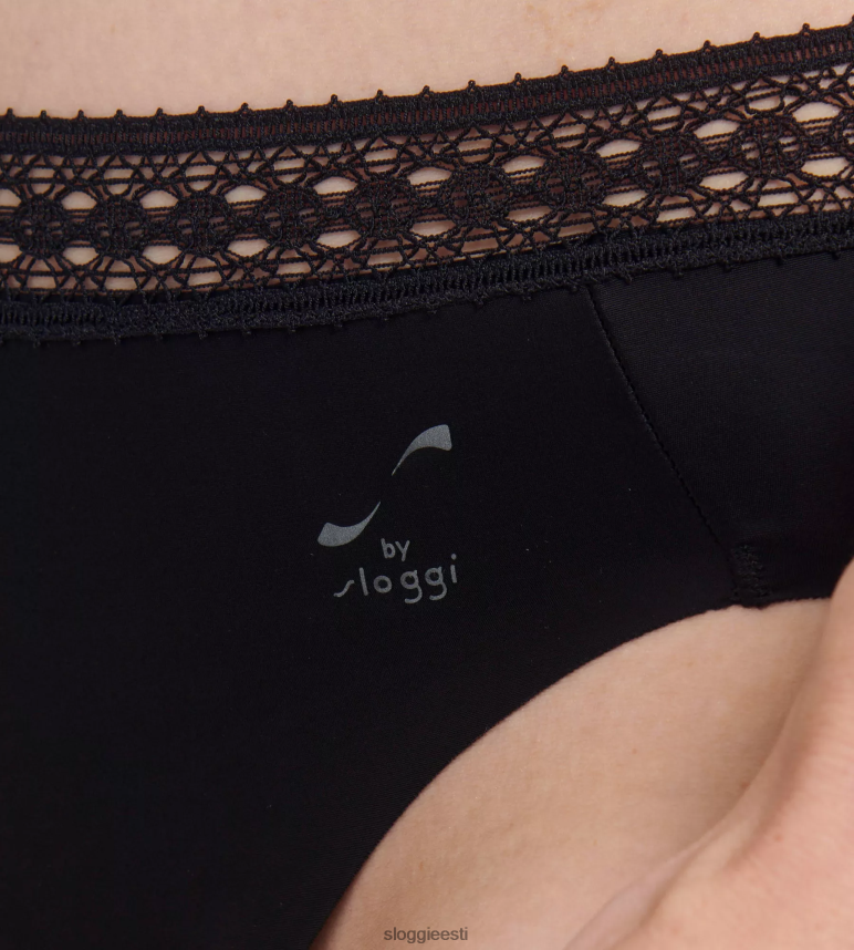 püksid | sloggi naised s peened kõrge säärega püksid 2Z6P64203 must