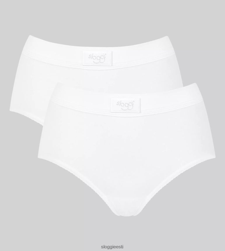 püksid | sloggi naised topeltmugavusega maksipüksid 2Z6P64312 valge