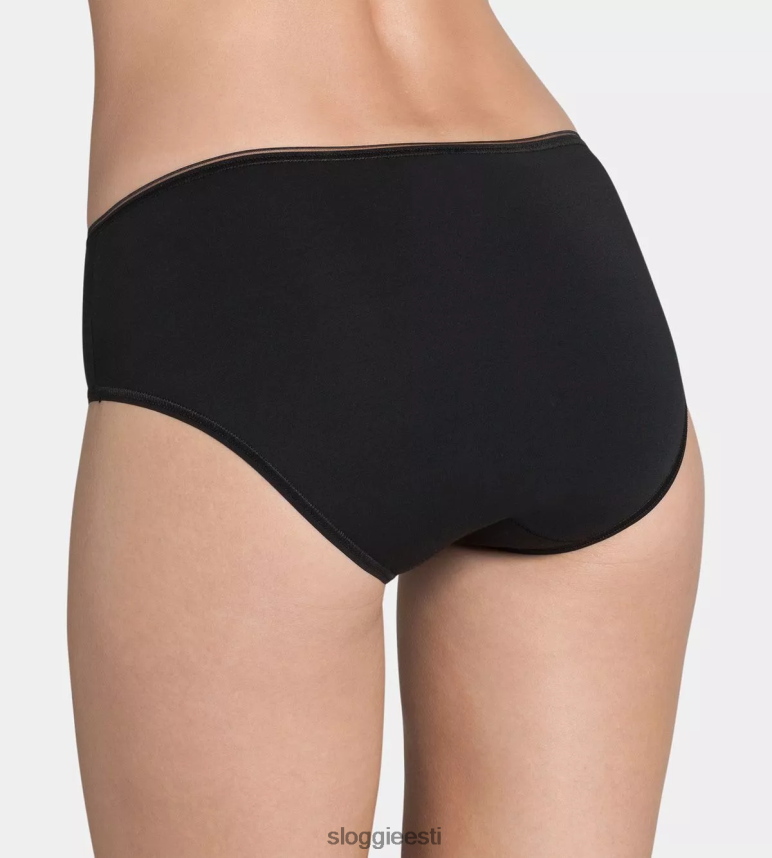 püksid | sloggi naised tunda sensatsioonilisi midipükse 2Z6P64111 must